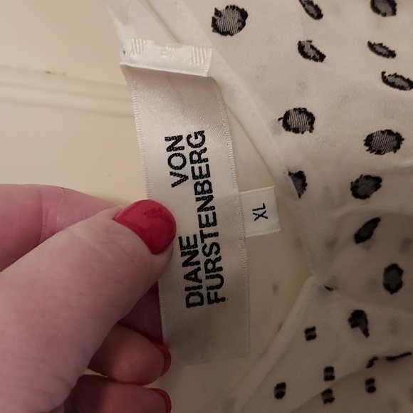 Diane von Furstenberg Lara Ruffle Chiffon Cami - Picture 7 of 12
